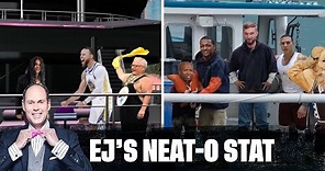 The Fellas Send The Beam Team Fishin 🎣🟣 | EJ s Neat-O Stat Of The Night | NBA on TNT