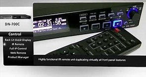 Denon Professional DN-700C | Network CD/Media Player - Overview Video