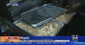 Miami Rescue Mission Continues Annual Tradition Of Feeding The Homeless On Thanksgiving
