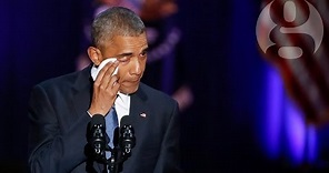 Barack Obama s final speech as president – video highlights
