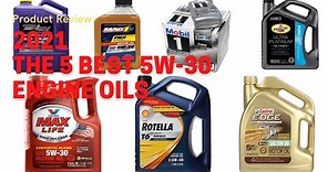 The 5 Best 5w-30 Engine Oils