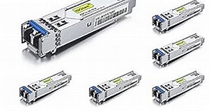 10Gtek 1.25G SFP 1000Base-LX Transceiver, 1310nm SMF Fiber Optic Module, up to 10 km, for Cisco GLC-LH-SMD/GLC-LH-SM/SFP-GE-L, Meraki MA-SFP-1GB-LX10, Ubiquiti UniFi UF-SM-1G, Fortinet, Pack of 10