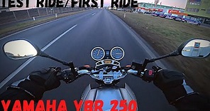 YAMAHA YBR 250 2008 - TEST RIDE / FIRST RIDE (Should I buy it as my second bike?!)
