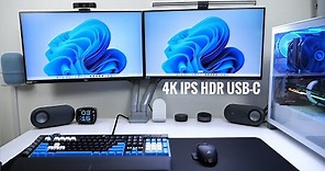 Samsung S8 27 4K IPS USB C Monitor Review | Affordable 4K IPS HDR Monitor LS27A800U