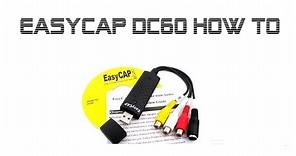 EasyCAP DC60 sm-usb 007 - How To - Win7 Win10 Win11 64bit Drivers and Heat