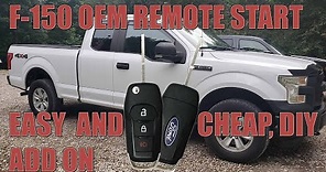 2015-2020 Ford F150 OEM Remote Start Add On Installation Guide KN1Z-19A361-A