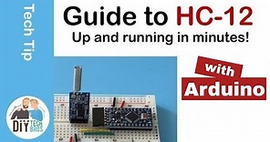 Getting startet with the HC-12 and Arduino for wireless communication - from Banggood