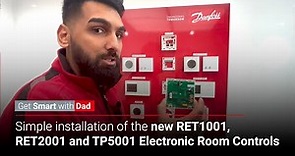Get smart with Dad – Easy installation of RET1001, RET2001, TP5001 with industry standard backplate