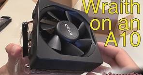 AMD A10-7890K CPU unboxing with Wraith Cooler