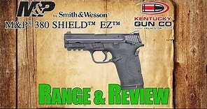 Smith & Wesson M&P® 380 SHIELD™ EZ™ Review & Range Test