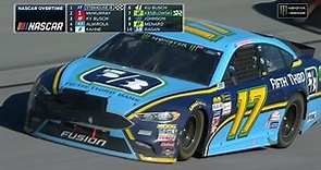 Ricky Stenhouse wins first career cup race
