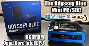 The Odyssey Blue Mini PC - J4105 Windows 10 Mini PC/SBC Review