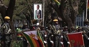 Zimbabwean President Mugabe attends parliament opening