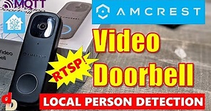 NEW Amcrest AD410 2K Video Doorbell - RTSP & Person Detection Amcrest2MQTT
