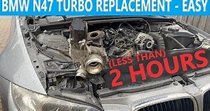 BMW N47 Turbo REPLACEMENT - The E93 320d Gets a New Turbo