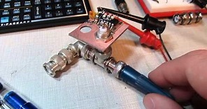 #88: Cheap and simple TDR using an oscilloscope and 74AC14 Schmitt Trigger Inverter