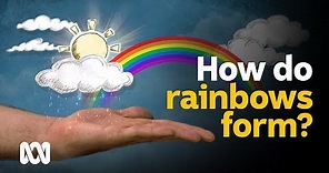 How rainbows form and what shape they really are | Colourful Weather | ABC Australia