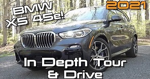 2021 BMW X5 xDrive45e: Start Up, Test Drive & In Depth Review