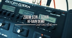 Zoom G3Xn - Hi-Gain Demo & Playthrough (G3n)