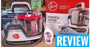 REVIEW Hoover CleanSlate Plus Carpet & Upholstery Spot Cleaner FH14010 UNBOXING