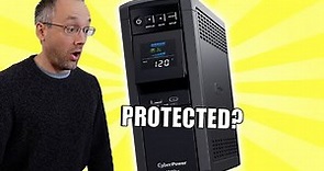 Cyberpower 1500VA/1000w CP1500PFCLCD UPS Unit Review, Software Overview with PROS & CONS
