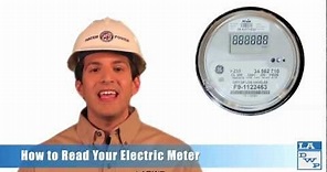 How to Read Your Electric Meter