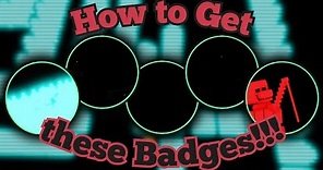 How to Get 5 NEW Badges!!! | FNAF RP: Legacy | Roblox