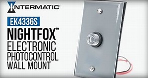 EK4336S NightFox™ Electronic Photocontrol Wall Mount Product Overview by Intermatic