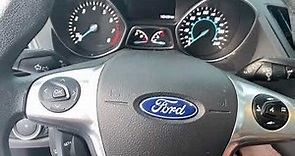 Ford BMS reset after new battery install . Ford Escape shown