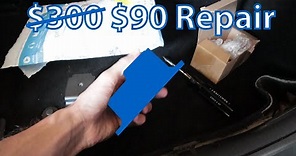 Mercedes C400 Auxiliary Battery Replacement