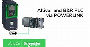 How to Set POWERLINK Between Altivar and B&R PLCs | Schneider Electric Support