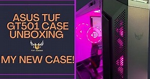 ASUS TUF GT501 Mid Tower Case unboxing and first look