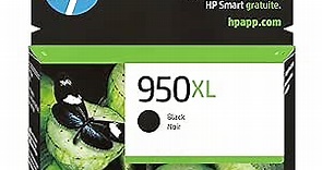 HP 950XL Black High-yield Ink Cartridge | Works with HP OfficeJet Pro 251dw, 276dw, 8100, 8600 Series | CN045AN
