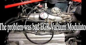 How to fix/diagnose Code P0401 Toyota - EGR Valve, Vacuum Modulator, Vacuum Switch Valve DIY