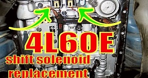 ⫷ 4L60E 1-2 & 2-3 shift solenoids. A & B solenoids. P0756, P0973, P0753, P0758 ⫸