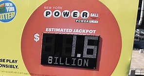 People lining up to get tickets for record-breaking Powerball jackpot