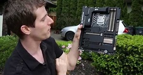 ASUS Sabertooth Z87 TUF Series Motherboard Unboxing & Overview