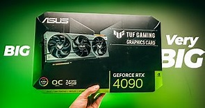This is the NVIDIA ASUS TUF RTX 4090 [First Hands On & Overview]