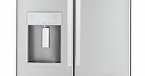 GE ADA ENERGY STAR 22.1 Cu. Ft. Fingerprint Resistant Stainless Steel Counter-Depth French-Door Refrigerator - GYE22GYNFS