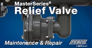 FEBCO MasterSeries® Relief Valve Maintenance & Repair