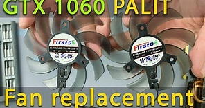 GeForce GTX 1060 Fan Replacement
