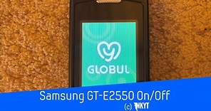 Samsung GT-E2550 (Monte Slide) (Globul BG) On/Off