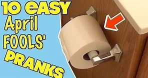 10 Easy April Fools Day Pranks Anyone Can Do - HOW TO PRANK (Evil Booby Traps) | Nextraker