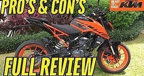 All-new KTM Duke 200 (BS6) Review | Pro s & Con s | Comparison | English | Philippines | ABS | 2021