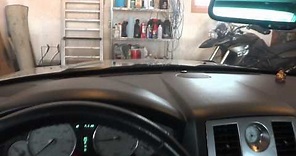 Chrysler 300 windshield washer fluid sprayer fix