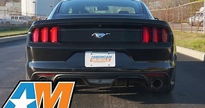 2015-2017 Mustang EcoBoost MBRP Exhaust Sound Clip Race Catback w/ Y-Pipe Review & Install