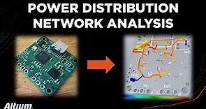 PCB Power Distribution Network Analysis & Simulation
