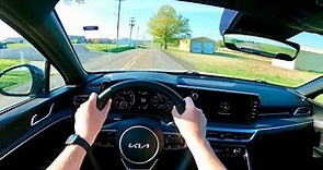 2023 Kia K5 GT-Line Sedan - POV First Driving Impressions (3D Binaural Audio)