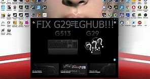 Fix G29/920 not showing on Logitech G HUB 2021