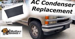 How To Replace AC Condenser (1994-2000 Chevrolet C/K 1500 Suburban Tahoe Yukon)